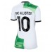 Tanie Strój piłkarski Liverpool Alexis Mac Allister #10 Koszulka Wyjazdowej dla damskie 2023-24 Krótkie Rękawy